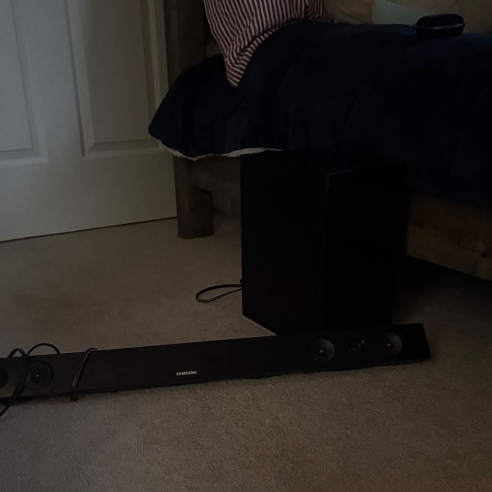 Samsung Black Audio System